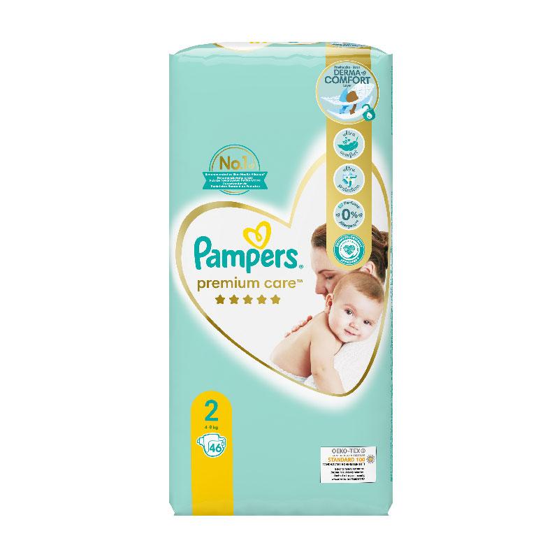 pieluchomajtki pampers pasek z tyłu