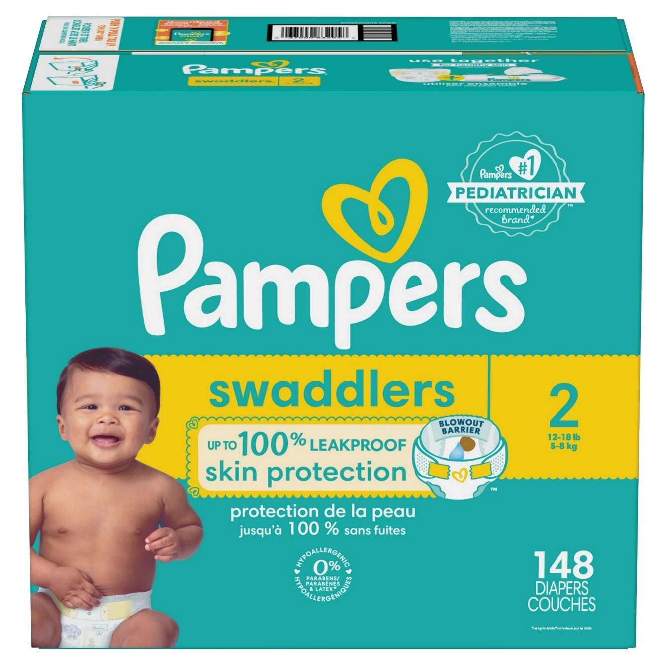 pieluchy 2 pampers