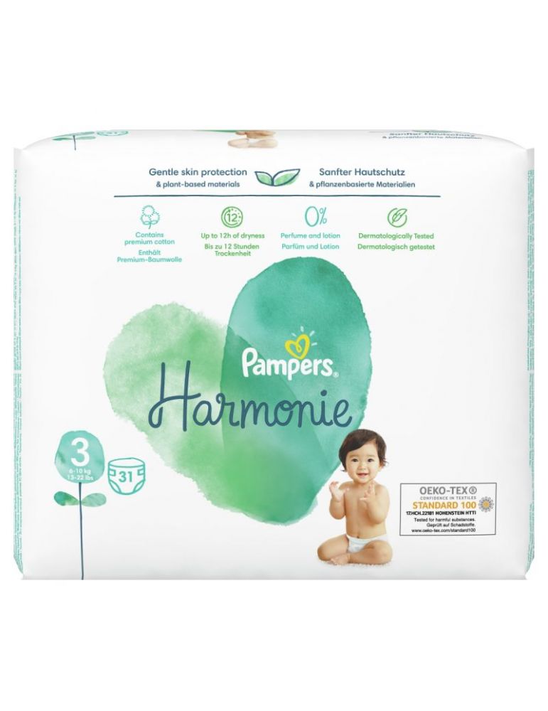 pampers active baby niebieski