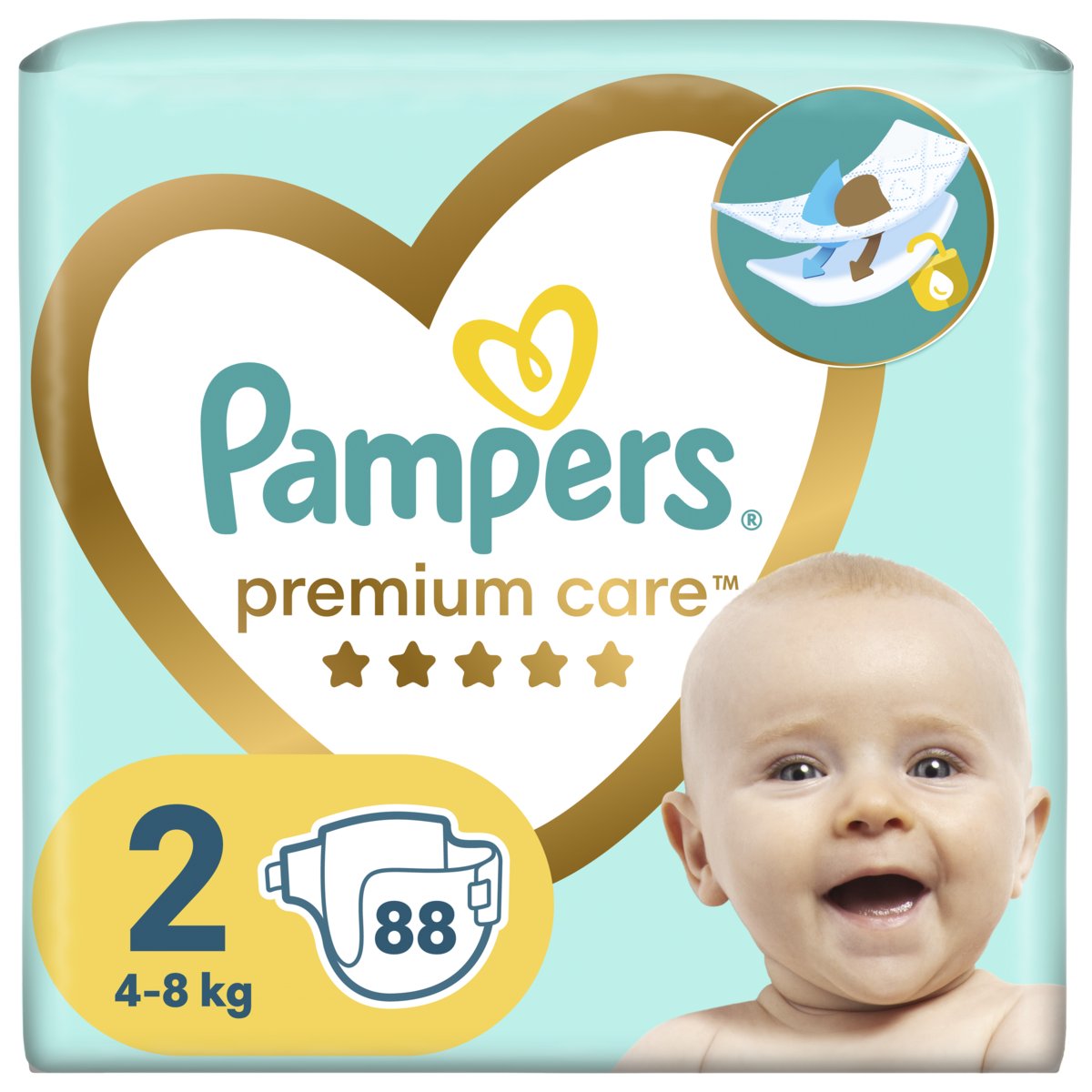 pampers premium care 1 jakie największe opakowanie