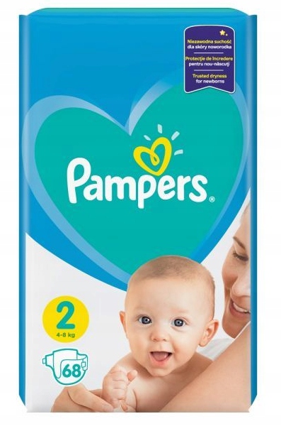 czteropak chusteczek pampers