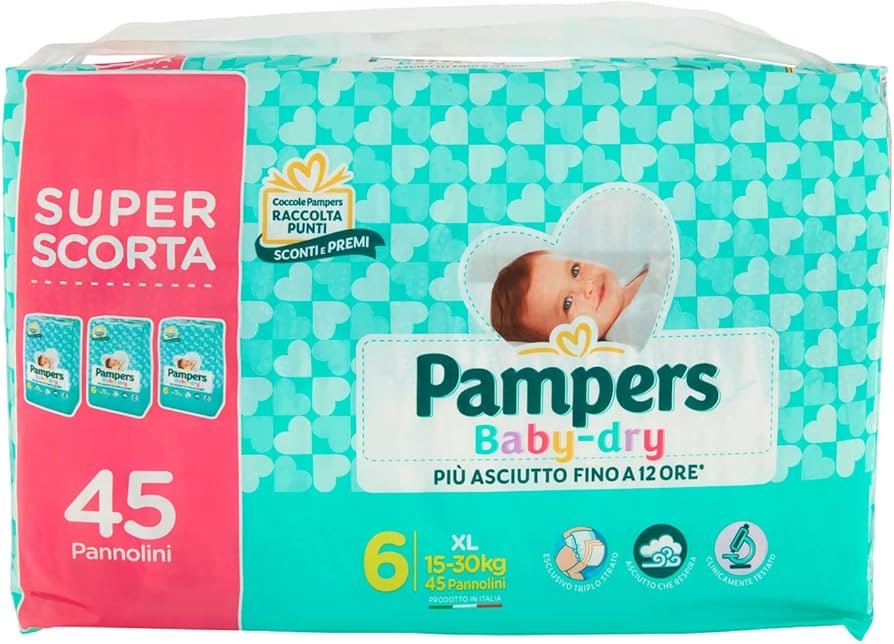 pampers active baby 3 gigant box plus