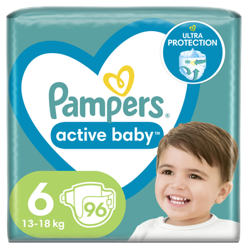 pieluchomajtki pampers 3 naklejka z tylu