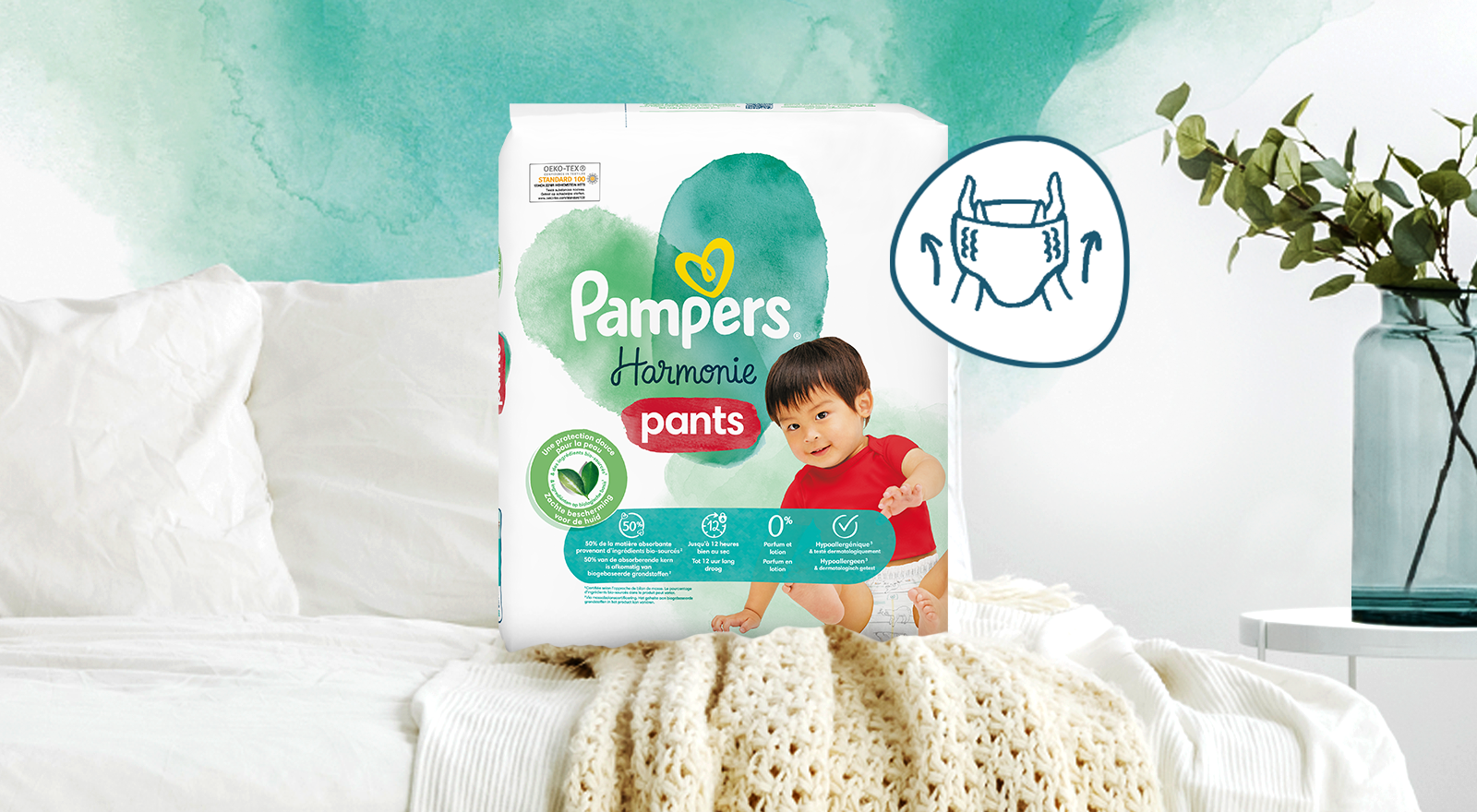 pampers new baby-dry pieluchy 3 mini 100szt