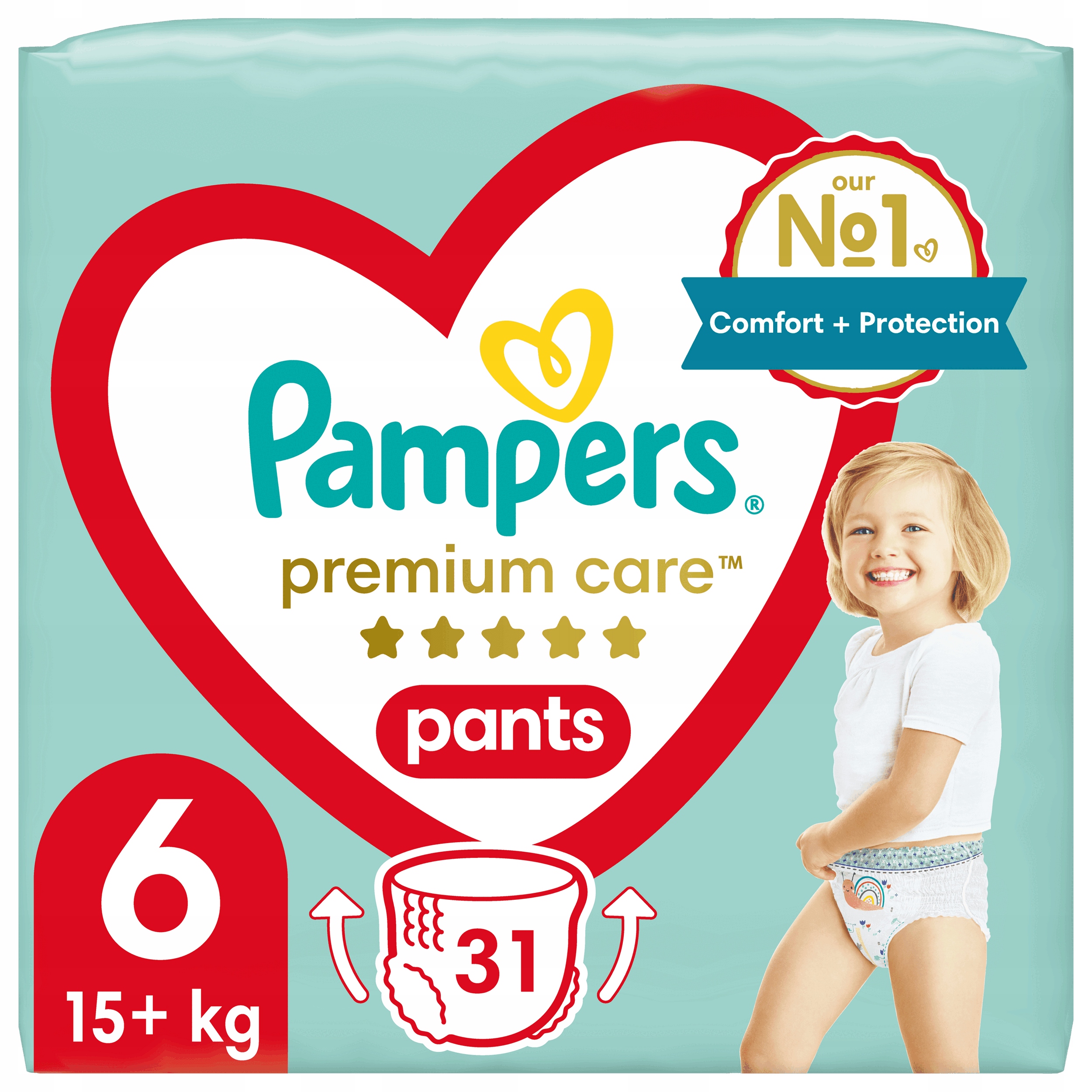 pampers pants pieluchy