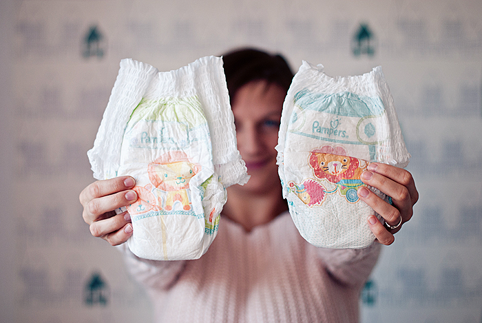 pieluchomajtki firmy pampers rozmiar 6