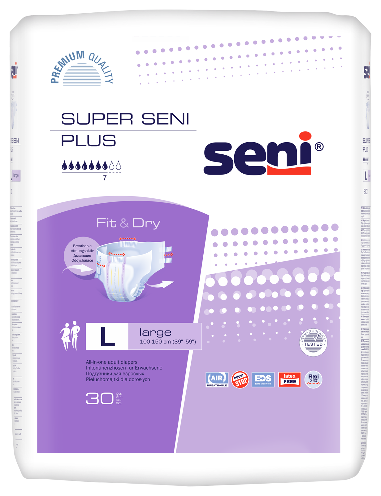 pieluchy super seni air plus medium 30 szt