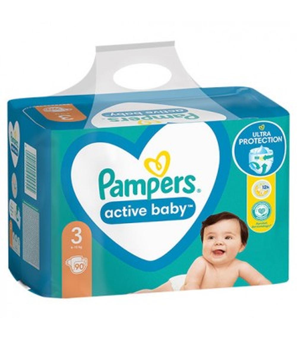 pampers active baby 4 carrefour