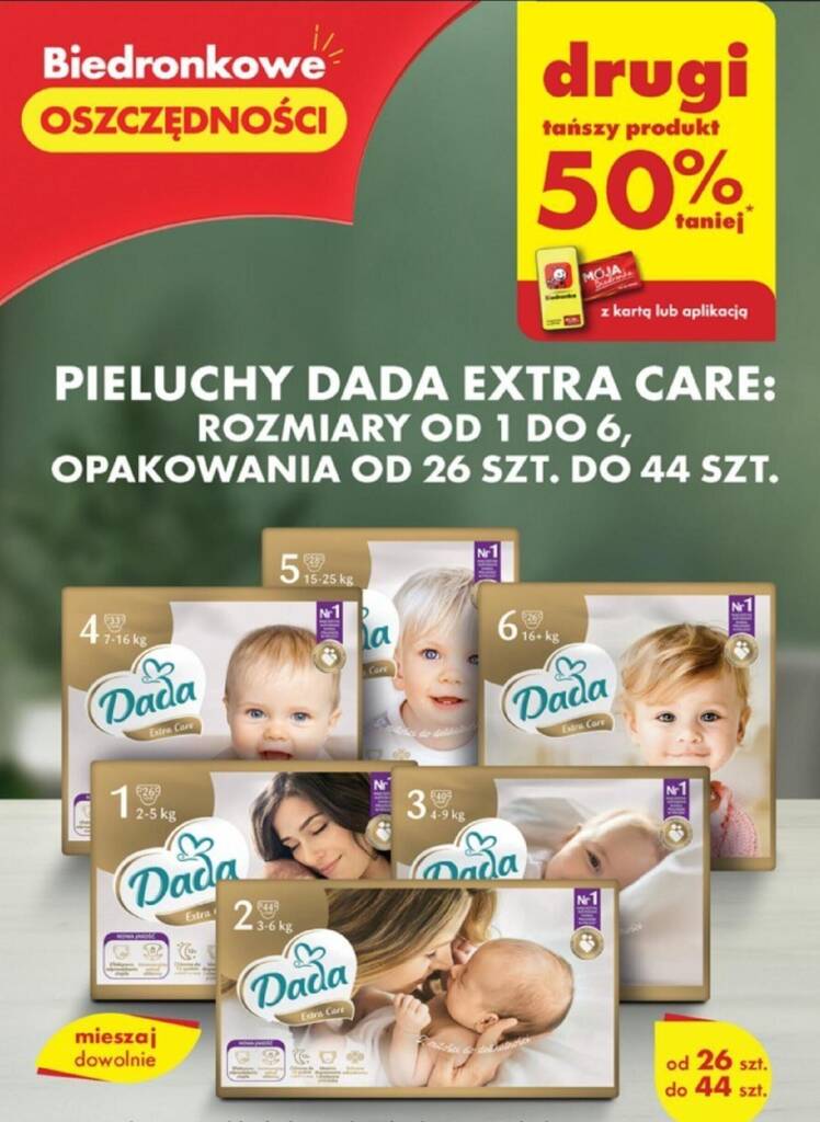 pampers największy rozmiar