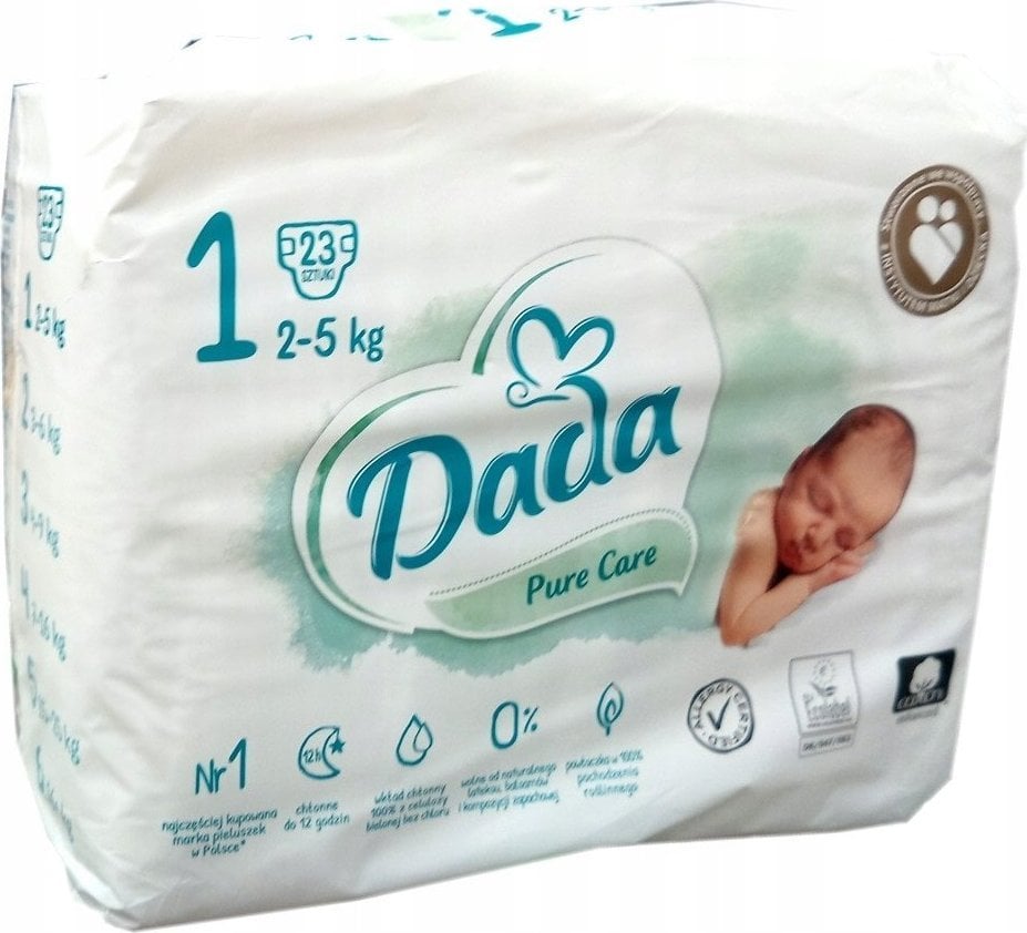 pampers new baby-dry pieluchy 1 newborn 2-5 kg 43 szt