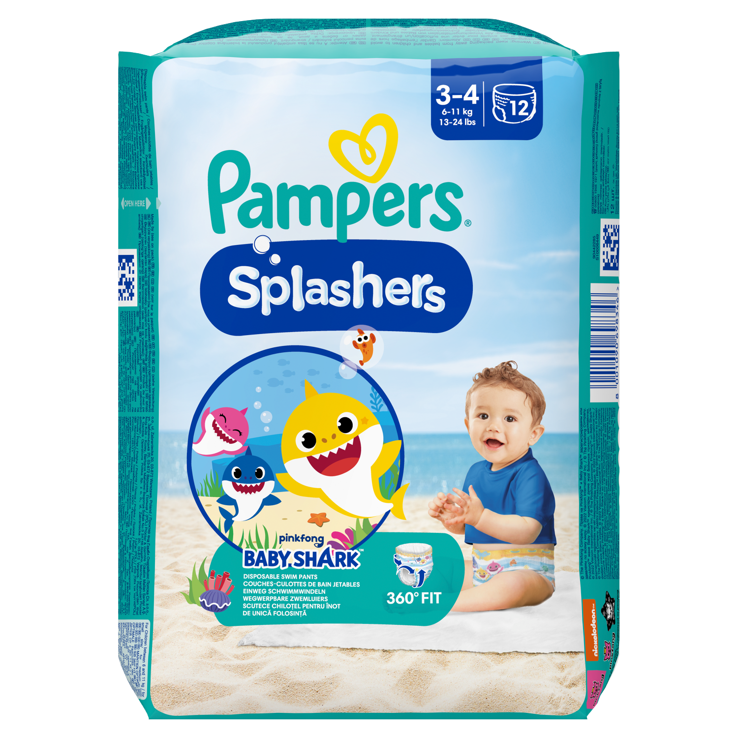 pampers splashers 4 5 rossmann