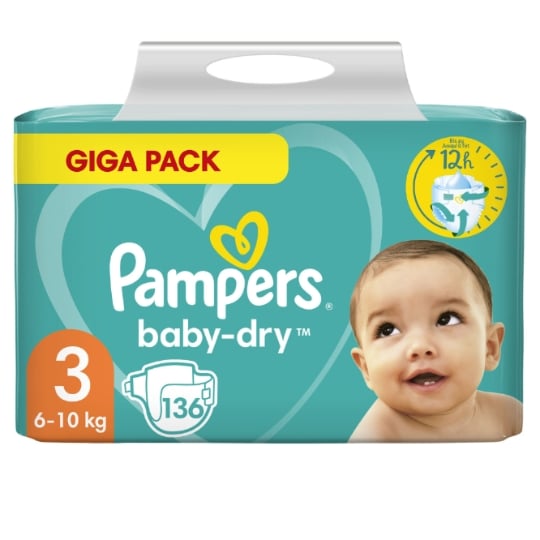 pampers new baby dry 100szt