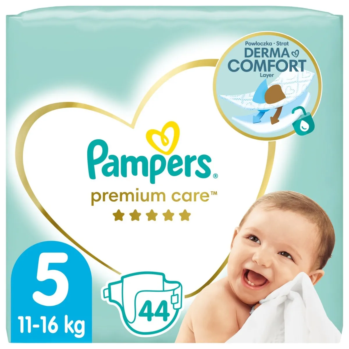 reklama pampers premium care zdjęcia