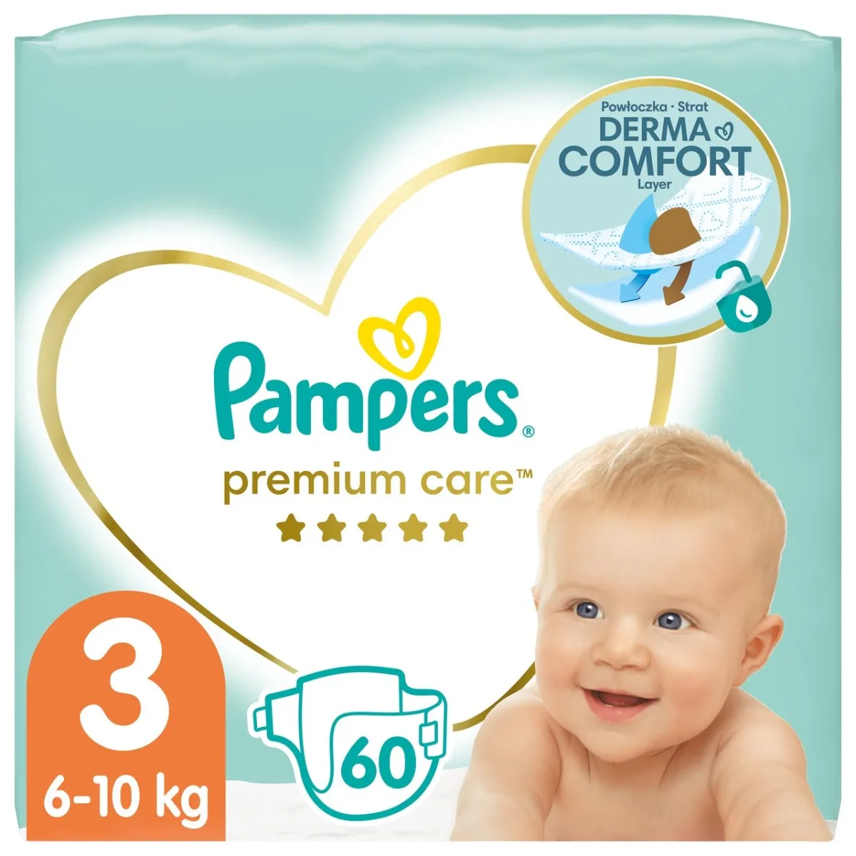 pampersy pampers care 1