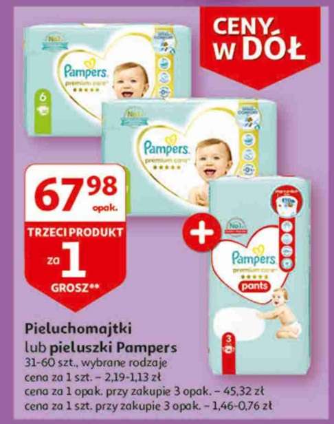 pieluchomajtki pampers activ