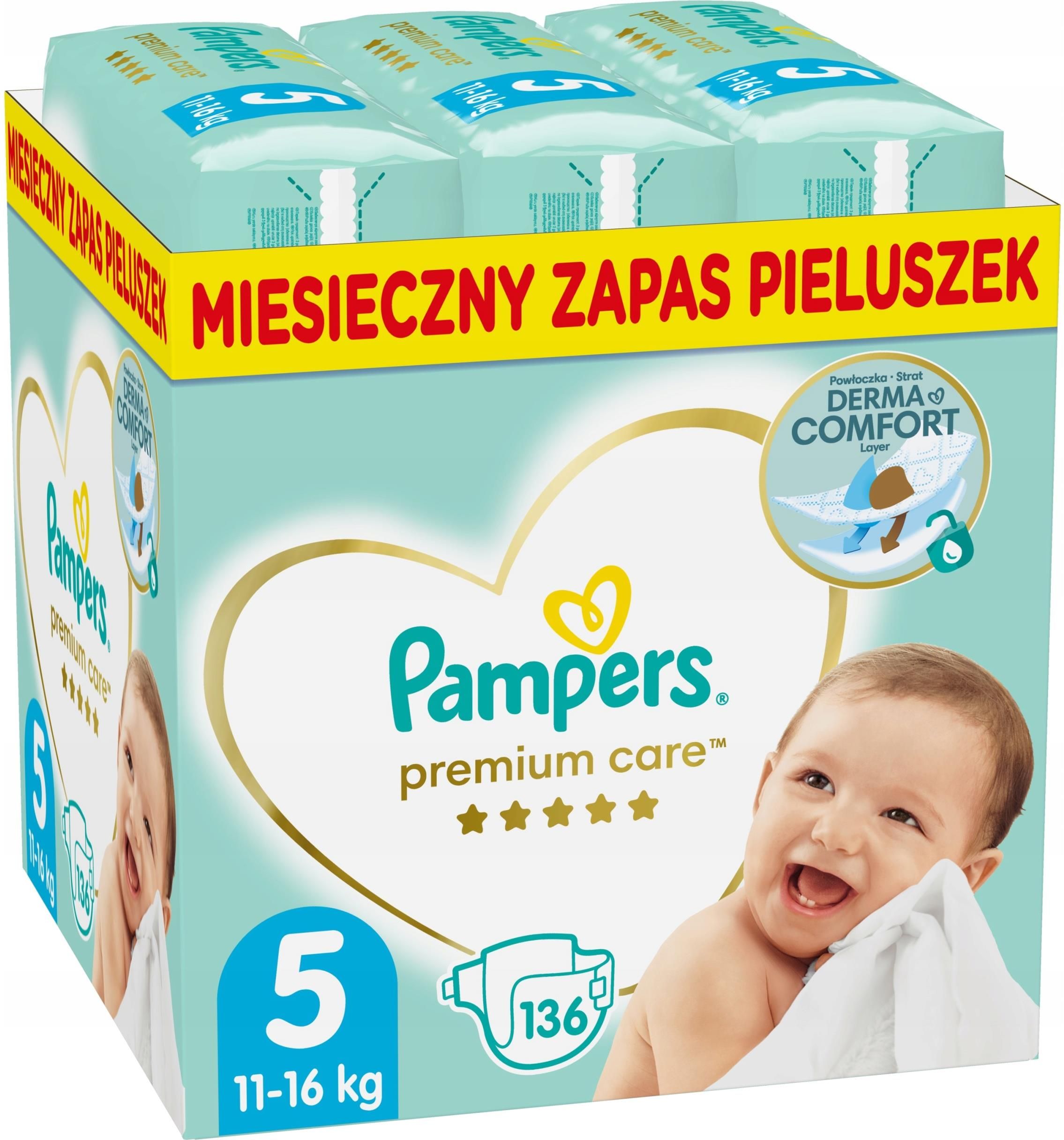 pieluchomajtki pampers pasek przylepny