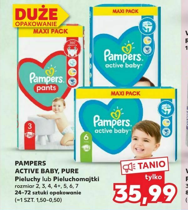 pieluchomajtki pampers dla dorosłych xl