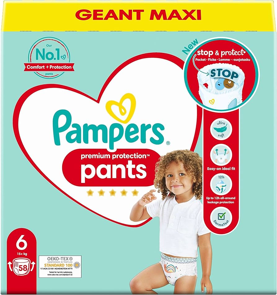 pieluchy pampers active baby 6 mb plus extra large 124sztuki