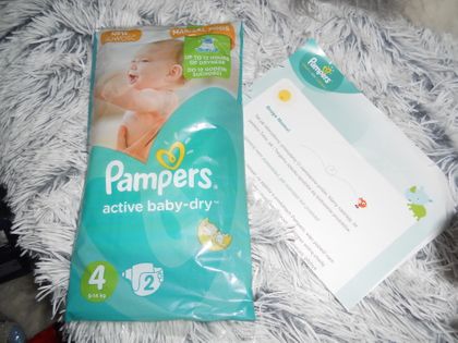 pampers avtice baby 4